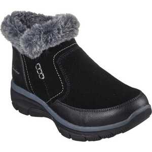 スケッチャーズ イージーゴーイング - ウォーム エスケープ (レディース) 24.5cm ブラック #167403-BLK EASY GOING-WARM ESCAPE SKECHERS