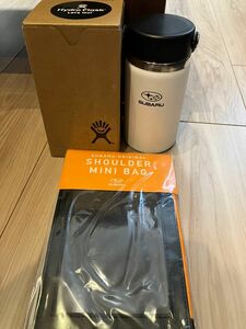 最終値下げ　非売品　スバル　ハイドロフラスク　hydro flask 354ml タンブラー　subaru ショルダーミニバッグ