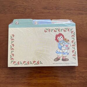 ラガディアン&アンディ メモ帳 値下げ交渉×