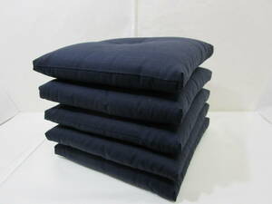 [ manner ..] [ new goods * tea for seat ] ( navy blue color ) * pile . zabuton {. sheets } paper box 