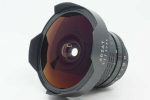 極美品 ARSAT 30mm F3.5 ペンタコンシックス PENTACON SIX マウント 前後レンズキャップ フィルター4枚付き P6用レンズ