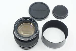 極美品 トプコン RE AUTO TOPCOR 85mm F1.8■専用メタルフード付き■TOPCON REオートトプコール 85mm F1.8■希少 中望遠レンズ