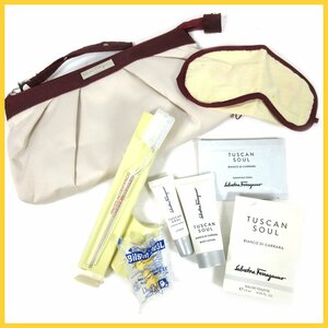 §* Salvatore Ferragamo * amenity set * travel pouch * limited goods *1 point 