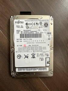 ★送料無料★富士通/Fujitsu 2.5インチ IDE/ATA100 40GB 9.5mm HDD MHV2040AT