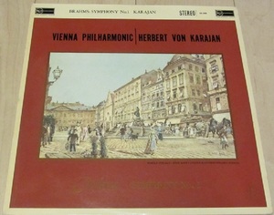 LP ブラームス/交響曲第1番ハ短調Op.68 英RCA SB2086 カラヤン ウィーン・フィルハーモニー管弦楽団