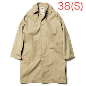 SOPHNET. YARMO DUSTER COAT ショップコート BEIGE sizeS 38 BRISBANE MOSS ステンカラーコート