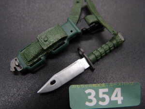 [ OD 354 ]1/6 doll parts : Manufacturers un- details US gun . set [ long-term storage * junk treatment goods ]