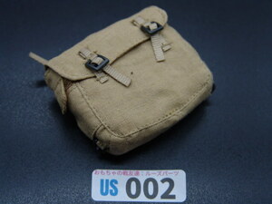 【 US 002 】1/6ドールパーツ：DRAGON製 アメリカ軍 US M36ミュゼットバッグ【 長期保管・ジャンク扱い品 】
