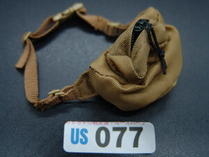 【 US 077 】1/6ドールパーツ：Hottoys製 現用アメリカ軍 USコヨーテウェストポーチ【 長期保管・ジャンク扱い品 】