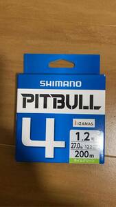 SHIMANO PITBULL 4 8 IZANAS. 1.2 27.0 12.2 (MAX 200m