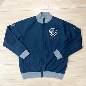 Munsingwear マンシングウェア ゴルフウェア ジャケット フリース ジャンパー ジップアップ Lサイズ 防寒