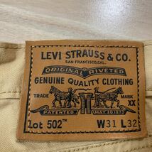 LEVI'S PREMIUM リーバイス 502TM プレミアム パンツ ズボン ボトムス W31 L32_画像9