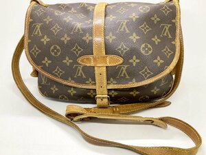 ◆◆【Louis Vuitton】モノグラム ソミュール30 ショルダーバッグ フラップポケット 旅行　M42256 oi ◆◆