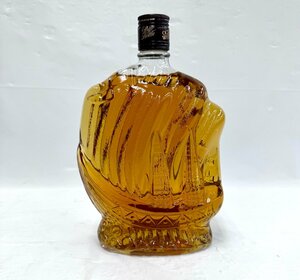 【東京都内限定配送】★送料別★GLORIA OCEAN グロリア オーシャン シップボトル 帆船 ウイスキー 760ml 43%古酒(未開封) EA2051