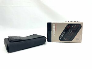 [中古/ジャンク品] Sony ソニー レコーディング ウォークマン WM-F203 TV/FM/AM Stereo cassette-coder ※本体のみ〈送料別〉AD0102