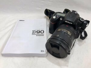 【中古品】【ジャンク品】Nikon ニコン デジタルカメラ D90【送料別】TD0254