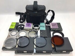 【中古品】【ジャンク品】(約11点set)CONTAX コンタックス フィルター/リング/バッテリーホルダー/延長コード等【送料別】TD0268