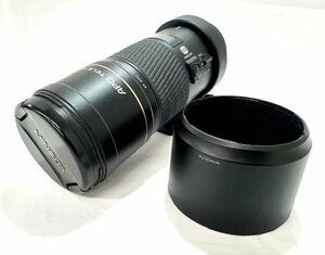 【中古品】(※動作未確認)ミノルタ　MINOLTA　カメラレンズ/レンズフード　AF APO TELE MACRO 200mm 1:4(32)【送料別】FD0871