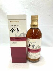 ◆東京都内配送限定◆【未開栓】ニッカウヰスキー　余市　シェリー＆スイート　NIKKA WHISKY　YOICHI　500ml　55%【送料別】HA0849