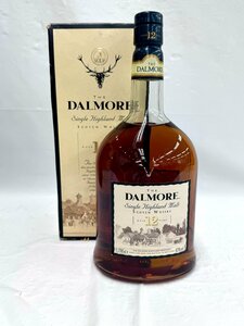 ★送料★THE DALMORE ダルモア 12年 ハイランド シングルモルト スコッチウイスキー 1000ml 43% 古酒 (未開封）EA2091