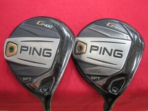 ★ピン　G400 SFT　3W(16) & 5W(19)　ALTA DISTANZA　【中古/2本セット】