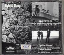 グレイプバイン＆シニカル・クランプ /Hybrid Soup【インディーズ時代CD】1996年*GRAPEVINE Cynical Clump 田中和将 西川弘剛 亀井亨_画像2