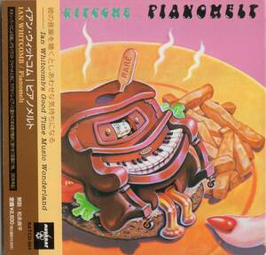 Ian Whitcomb /Pianomelt【ラグタイムピアノ・紙ジャケットCD】帯付1980年*CD化2003年 ジャケットbyネオン・パーク　イアン・ウィットコム