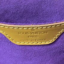 LOUIS VUITTON ルイヴィトン　サンジャック　エピ　ハンドバッグ　トートバッグ　イエロー　レディース　ショルダーバッグ_画像9