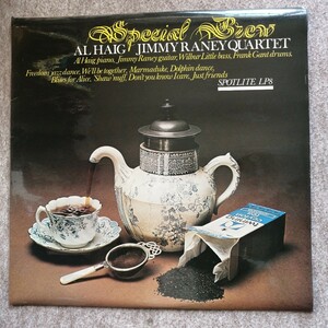 LPレコード　 英盤　 AL HAIG-JIMMY RANEY QUARTET SPECIAL BREW　アル・ヘイグ　ジミー・レイニー　スペシャル・ブリュー　美品