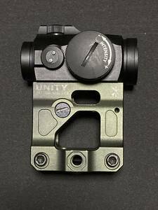 メーカー不明 ◆ Aimpoint T2タイプ Unity ハイマウント レプリカ 検）M4 VFC WA 