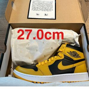 Nike AirJordan1 Golf Pollen 27.0cm ナイキ エアジョーダン1 ハイ ゴルフ パラン