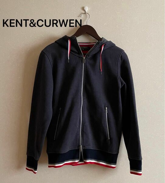 kent and curwen ダブルジップパーカー