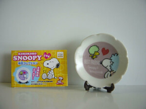 ♯Hrj18KJスヌーピー絵皿コレクション人気1種SNOOPY立て付観賞用♂システムサービス♀200円〓009697_b