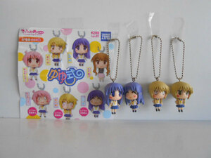 ♯Jyl21DMでふぉめminiゆゆ式レア入変則4種フィギュアいちいゆい♂TAKARATOMYARTS♀200円〓015447_s