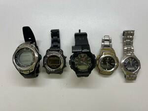 １円スタート　おまとめ品　ジャンク　腕時計　T-WALKER　CASIO　G-SHOCK　WAVE　CEPTOR　