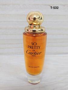 【新品未使用】カルティエ SO PRETTY DE Cartier EAU DE TOILETTE VAPORISATEUR 50ml 香水 (ゴールド部分少し難あり)