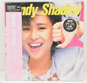 帯付き 希少 松田聖子 Windy Shadow ウィンディーシャドウ マスターサウンド レコード デラックス仕様 ディスク ソニー SONY RK-195N-519