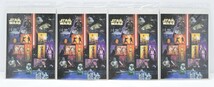 未開封 STAR WARS スターウォーズ 30周年 記念切手シート アメリカ USA 2007年 15枚×4シート シール式 まとめ セット RJ-940ME/520_画像1