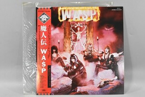 美品 帯付 LP W.A.S.P. ワスプ 魔人伝 Blackie Lawless レコード ECS-81671 WASP ブラッキー・ローレス ハード ロック RK-149S/000