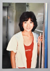 当時物 岡田有希子 生写真 ⑮ E判 CANTWO キャンツー 収録 撮影現場 ユッコ 80'S アイドル 1980年代 ブロマイド RK-266G/612