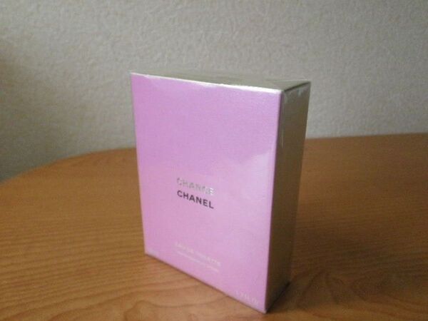 シュリンク未開封品!50ml トワレ「CHANEL CHANCE:シャネル チャンス」※ノーマルチャンスです。交渉OK!