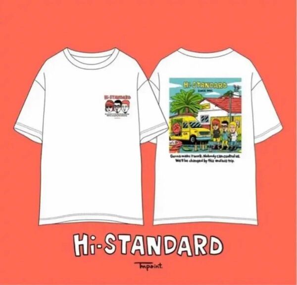 【新品未使用】Hi-Standard ハイスタ Tシャツ サイズS