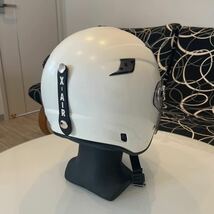 セミジェットヘルメット　X-AIR RAZZOⅡ ホワイト　Mサイズ(57〜58cm未満)リード工業_画像4
