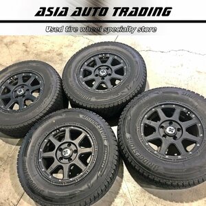 良品 バリ溝 XTREME-J 7J+35 PCD114.3-5穴 ブリヂストン DM-V3 225/70R16 2020年後半製造 デリカ D5 アウトランダー エクリプスクロス 等