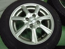 超バリ溝 ダンロップ PRD 5.5J+42 PCD100-4穴 WINTER MAXX WM03 165/65R14 2021年 スタッドレス タンク パッソ ルーミー トール ブーン_画像4