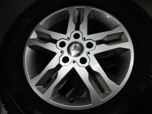 良品 メルセデス ベンツ W463 Gクラス 純正 7.5J+43 PCD130-5穴 ブリヂストン DM-V3 265/60R18 BLIZZAK 2019年後半 走行極少 スタッドレス_画像5