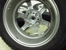 良品 超バリ溝 ヨコハマ YFC LAYCEA 6J+43 PCD114.3-5穴 ダンロップ WM02 195/65R15 WINTER MAXX スタッドレス ノア ヴォクシー セレナ 等_画像6