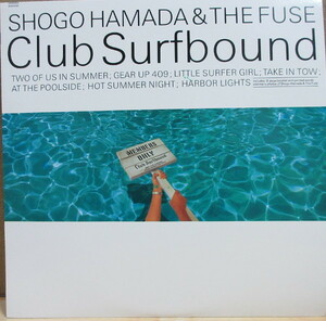 即決 1499円 LP 見本盤 プロモ 浜田省吾 Club Surfbound