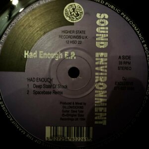 Sound Environment / Had Enough E.P.