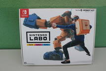 ①　Ｎｉｎｔｅｎｄｏ　Ｌａｂｏ　Ｔｏｙ－Ｃｏｎ　０２：Ｒｏｂｏｔ　Ｋｉｔ　未使用　箱痛み品 _画像1